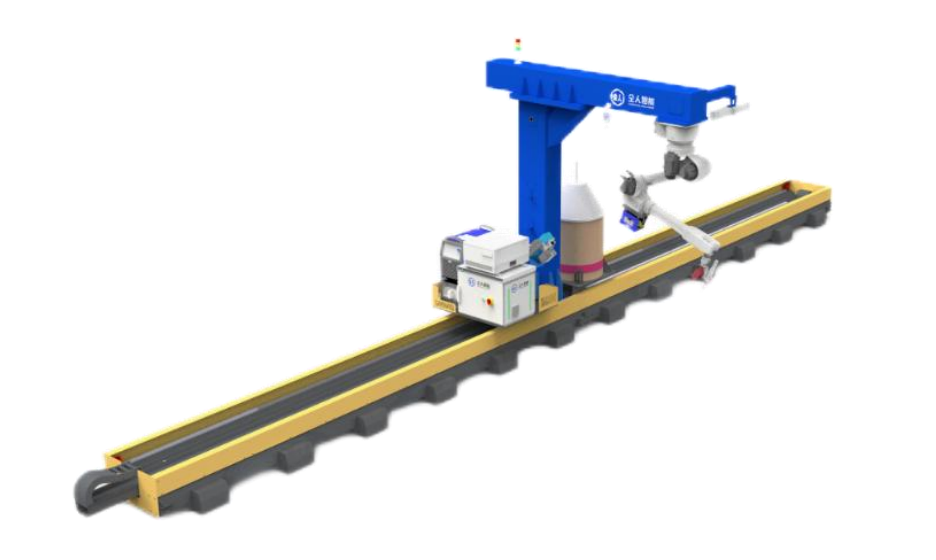 Seven-axis Ground Rail inverted type